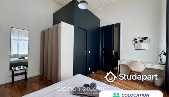 Colocation étudiante Studio &agrave; Roubaix (59100)