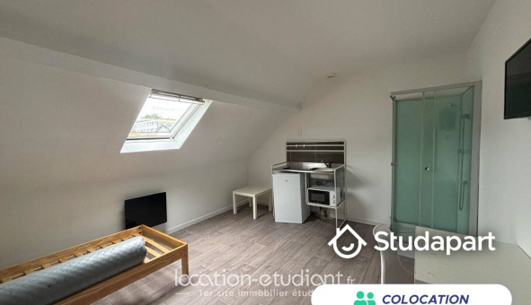 Colocation étudiante Studio &agrave; Roubaix (59100)