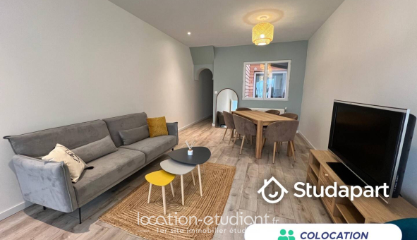 Colocation étudiante Studio &agrave; Roubaix (59100)