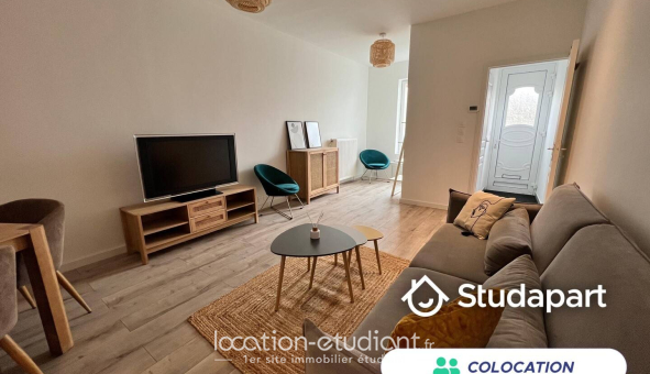 Colocation étudiante Studio &agrave; Roubaix (59100)