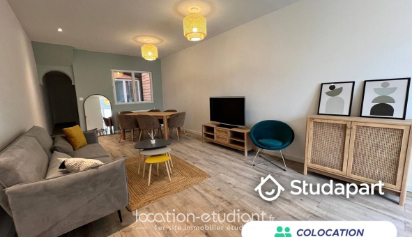 Colocation étudiante Studio &agrave; Roubaix (59100)