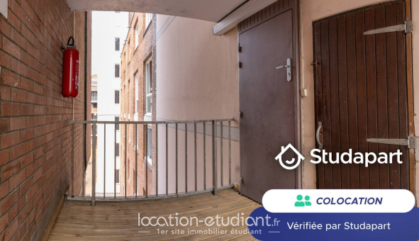Colocation étudiante Studio &agrave; Roubaix (59100)