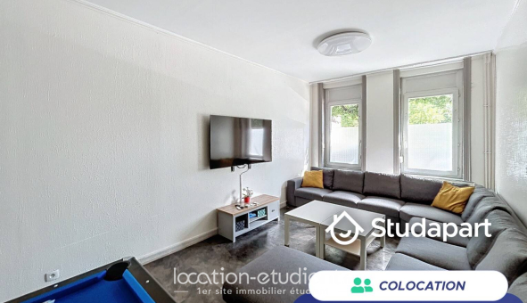 Colocation étudiante Studio &agrave; Roubaix (59100)