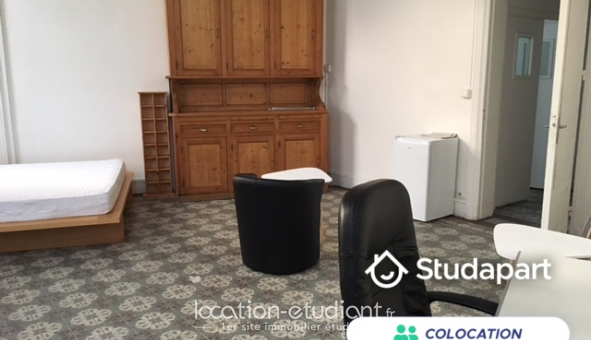 Colocation étudiante Studio &agrave; Roubaix (59100)