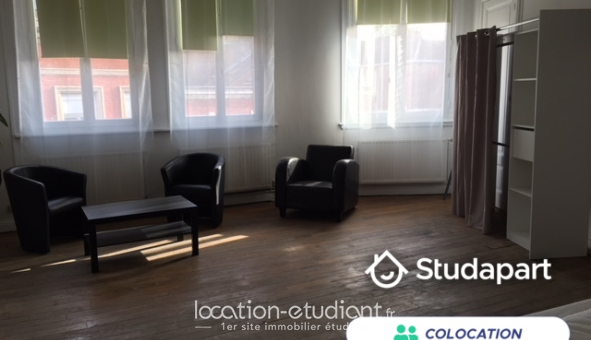 Colocation étudiante Studio &agrave; Roubaix (59100)