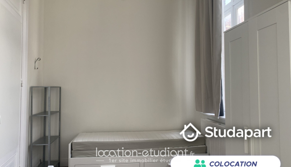 Colocation étudiante Studio &agrave; Roubaix (59100)