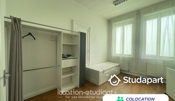 Colocation étudiante Studio &agrave; Roubaix (59100)