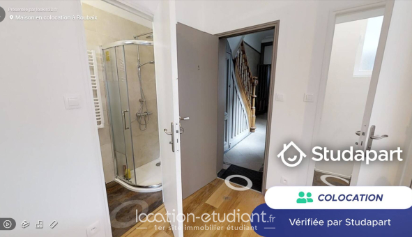 Colocation étudiante Studio &agrave; Roubaix (59100)
