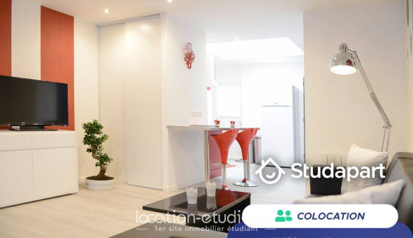 Colocation étudiante Studio &agrave; Roubaix (59100)