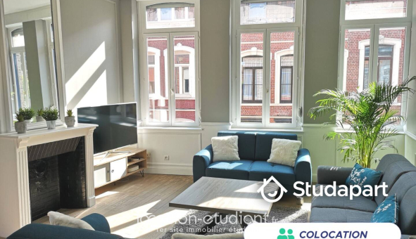 Colocation étudiante Studio &agrave; Roubaix (59100)