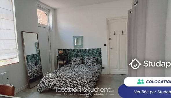 Colocation étudiante Studio &agrave; Roubaix (59100)