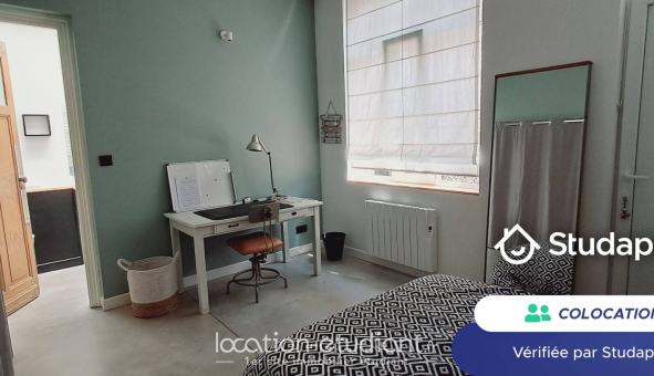 Colocation étudiante Studio &agrave; Roubaix (59100)