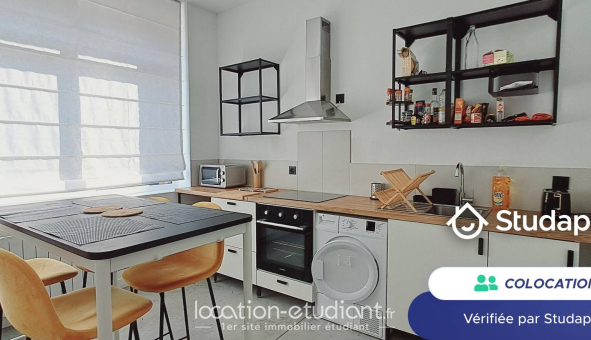 Colocation étudiante Studio &agrave; Roubaix (59100)