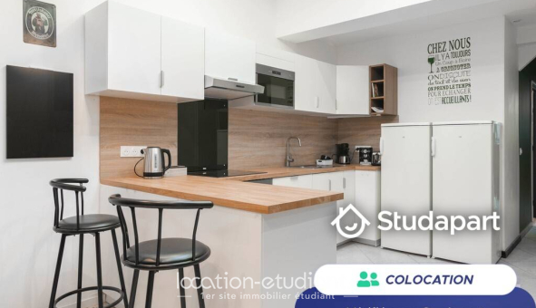 Colocation étudiante Studio &agrave; Roubaix (59100)