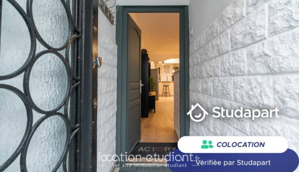 Colocation étudiante Studio &agrave; Roubaix (59100)