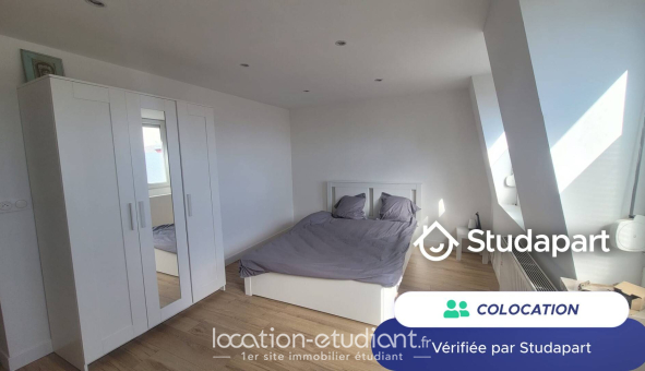 Colocation étudiante Studio &agrave; Roubaix (59100)