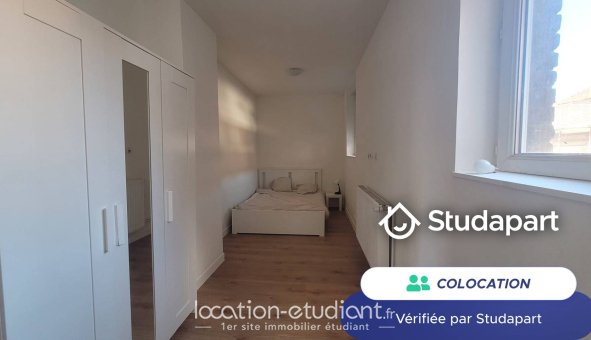 Colocation étudiante Studio &agrave; Roubaix (59100)
