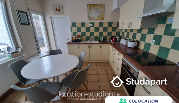 Colocation étudiante Studio &agrave; Roubaix (59100)