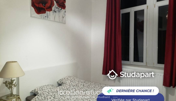Colocation étudiante Studio &agrave; Roubaix (59100)