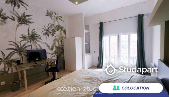 Colocation étudiante Studio &agrave; Roubaix (59100)