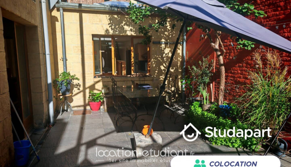 Colocation étudiante Studio &agrave; Roubaix (59100)