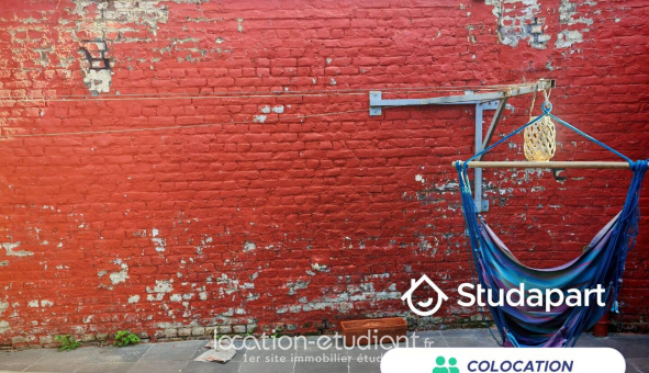 Colocation étudiante Studio &agrave; Roubaix (59100)