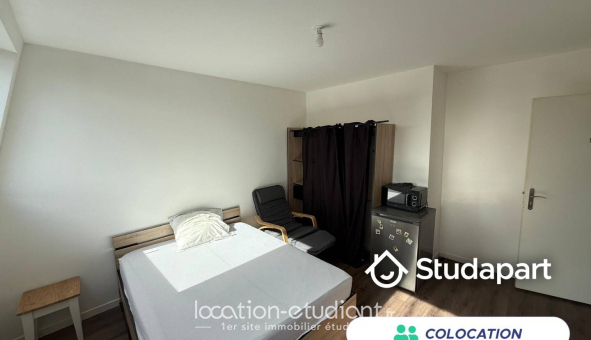 Colocation étudiante Studio &agrave; Roubaix (59100)