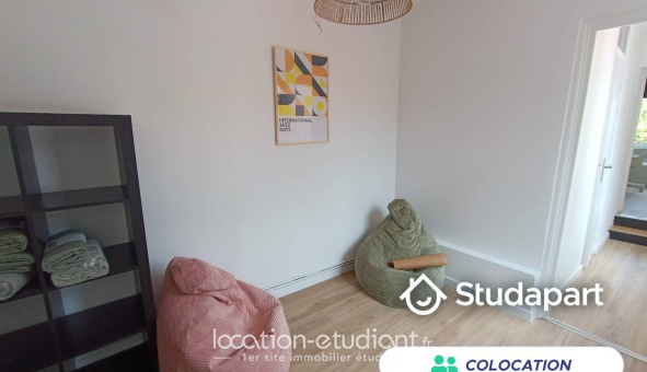Colocation étudiante Studio &agrave; Roubaix (59100)