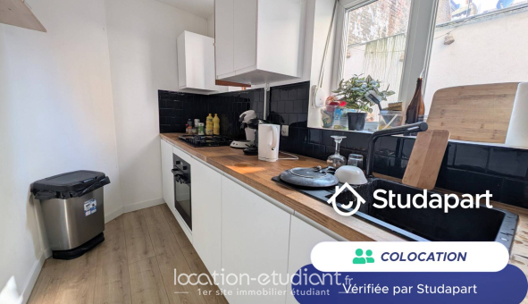 Colocation étudiante Studio &agrave; Roubaix (59100)