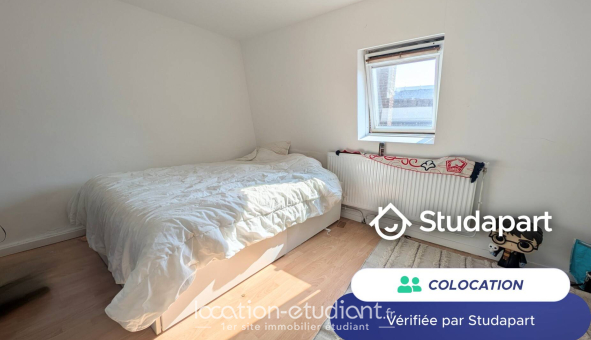 Colocation étudiante Studio &agrave; Roubaix (59100)