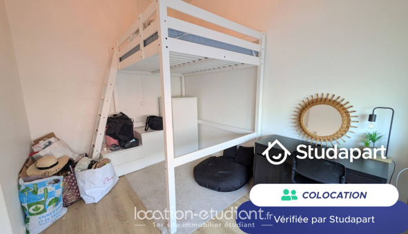 Colocation étudiante Studio &agrave; Roubaix (59100)