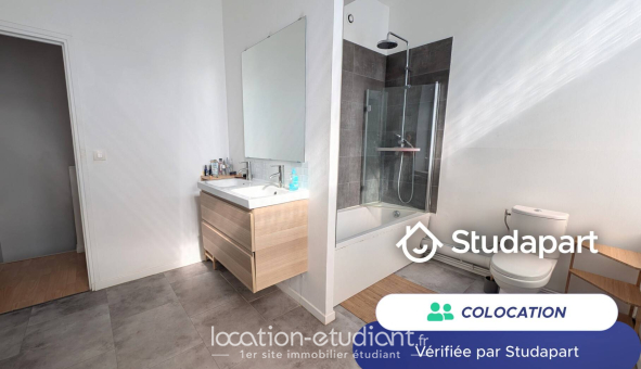 Colocation étudiante Studio &agrave; Roubaix (59100)