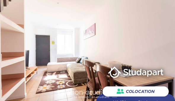 Colocation étudiante Studio &agrave; Roubaix (59100)