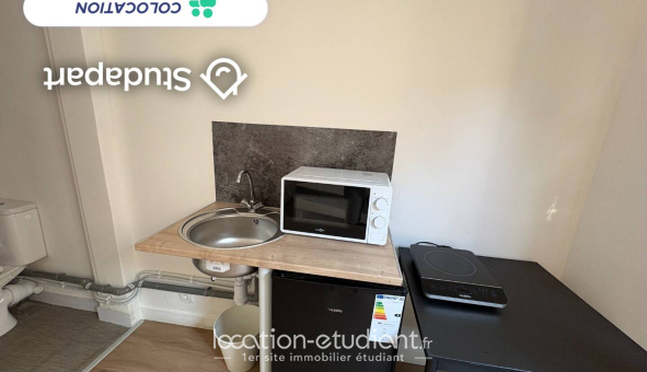 Colocation étudiante Studio &agrave; Roubaix (59100)