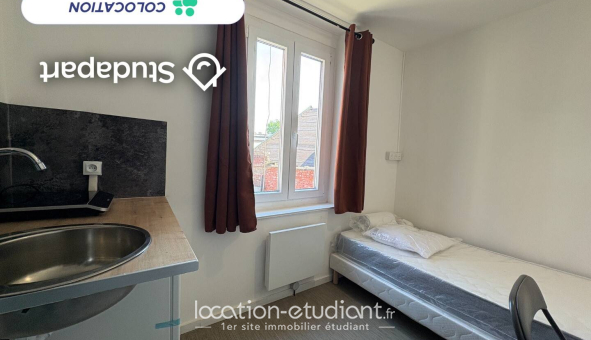 Colocation étudiante Studio &agrave; Roubaix (59100)