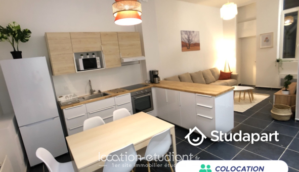 Colocation étudiante T5 &agrave; Roubaix (59100)