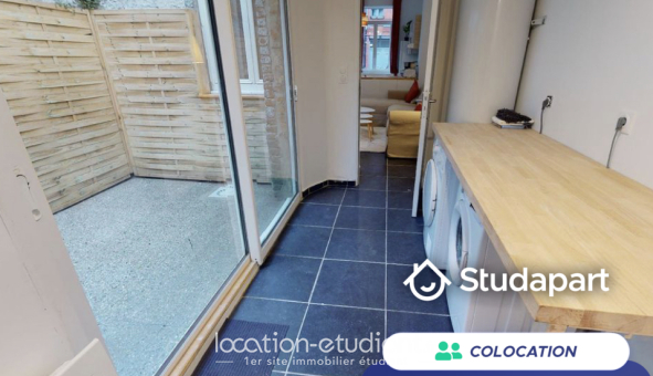 Colocation étudiante T5 &agrave; Roubaix (59100)