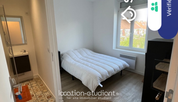 Colocation étudiante T1 &agrave; Roubaix (59100)