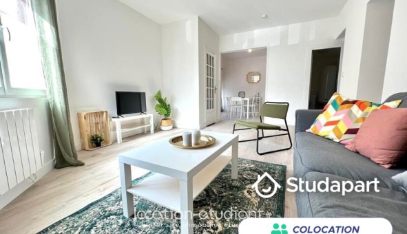 Colocation étudiante T1 &agrave; Roubaix (59100)