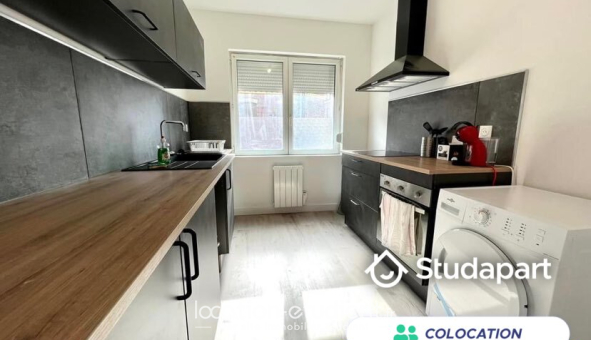 Colocation étudiante T1 &agrave; Roubaix (59100)