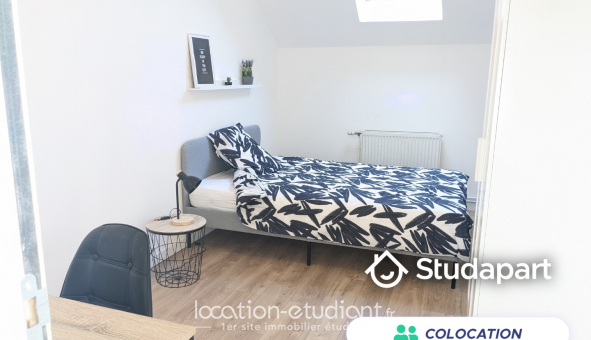 Colocation étudiante Studio &agrave; Roubaix (59100)