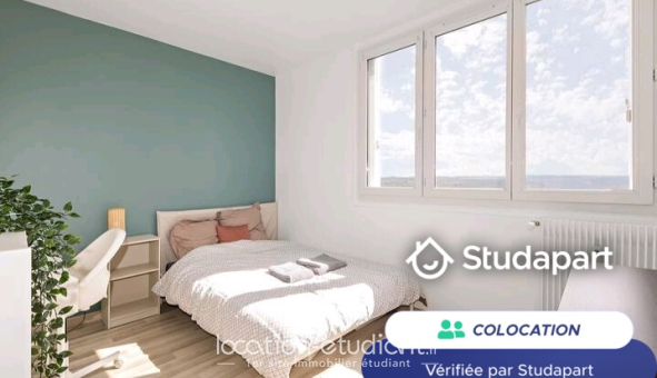 Colocation étudiante T4 &agrave; Rouen (76100)