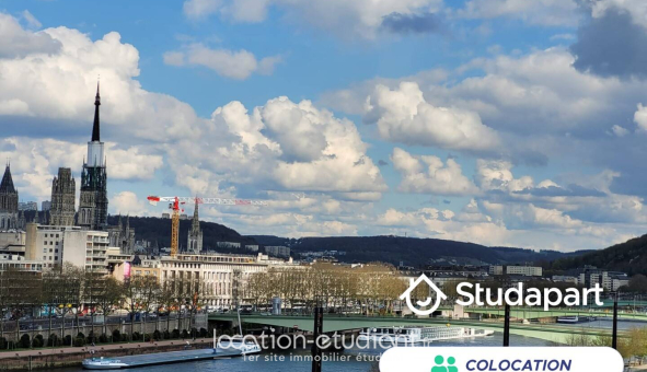 Colocation étudiante Studio &agrave; Rouen (76100)