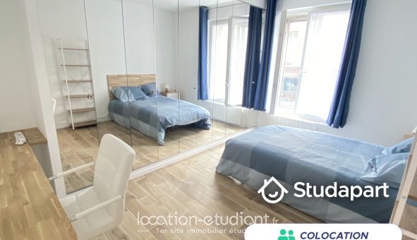 Colocation étudiante Studio &agrave; Rouen (76100)