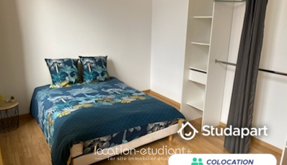 Colocation étudiante Studio &agrave; Rouen (76100)
