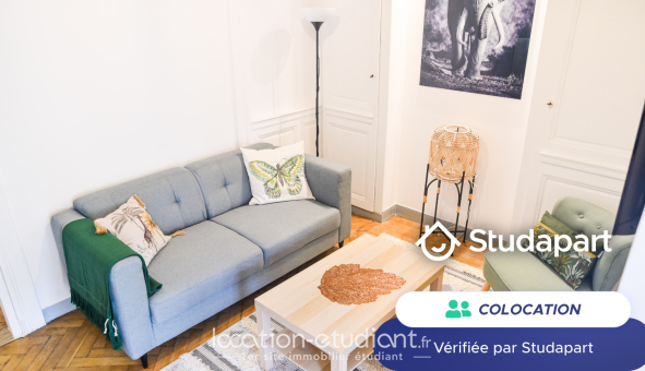 Colocation étudiante T4 &agrave; Rouen (76100)