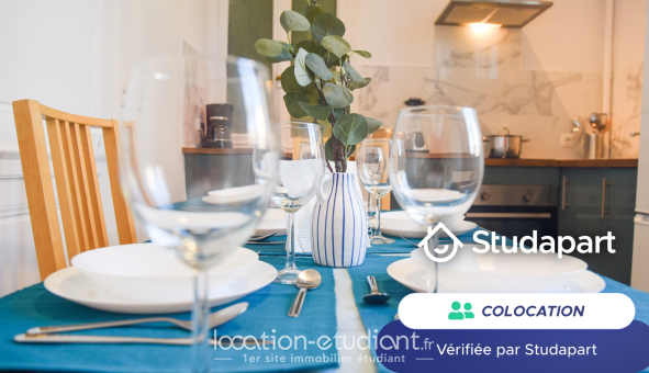 Colocation étudiante T4 &agrave; Rouen (76100)