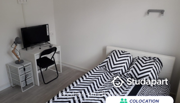 Colocation étudiante T4 &agrave; Rouen (76100)