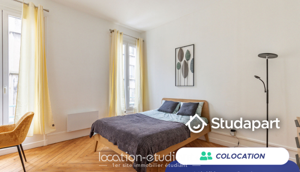 Colocation étudiante T4 &agrave; Rouen (76100)