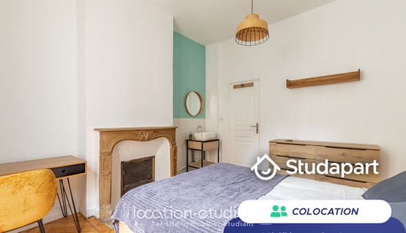 Colocation étudiante T4 &agrave; Rouen (76100)